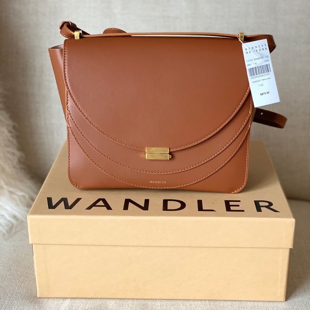 BNWT Wandler Luna Bag in Tan